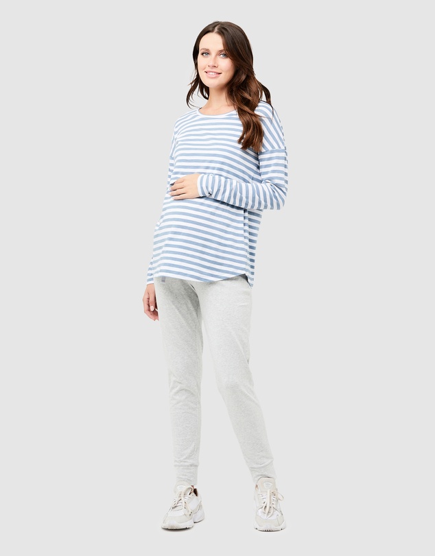 Ripe Maternity - Lionel Long Sleeve Nursing Tee