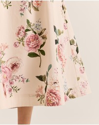 Review - Sunset Rose Midi Skirt