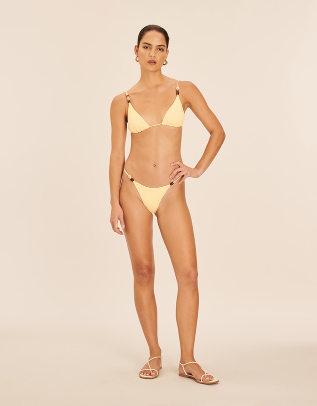 AERE - Bead Detail Bikini Bottom