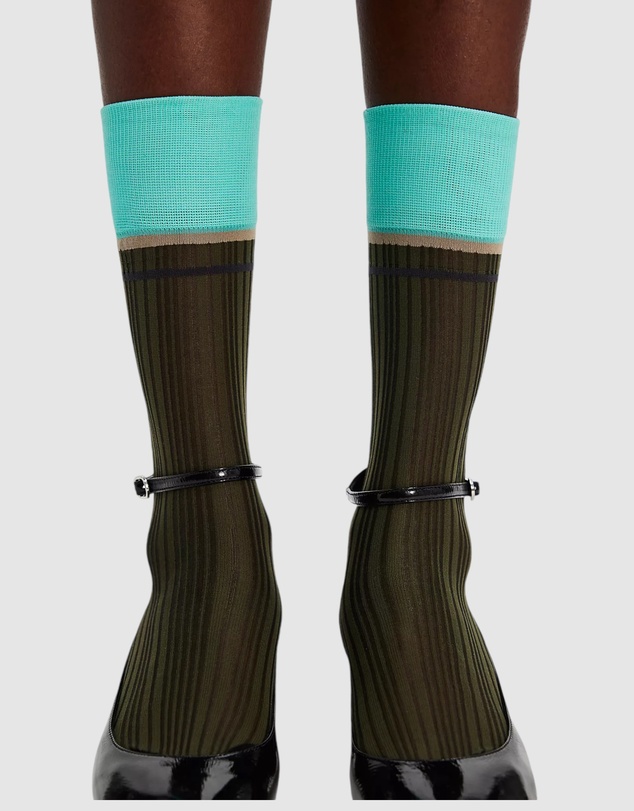 High Heel Jungle - Ivy League Tall Socks