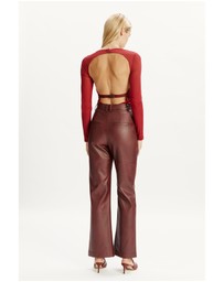 Bardot - Karson Vegan Leather Pant