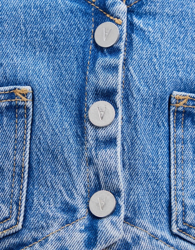 Abrand - Denim Vest - ICONIC EXCLUSIVE