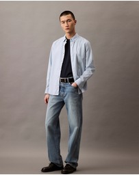 Calvin Klein Jeans - Varsity Monogram Logo Patch T-Shirt