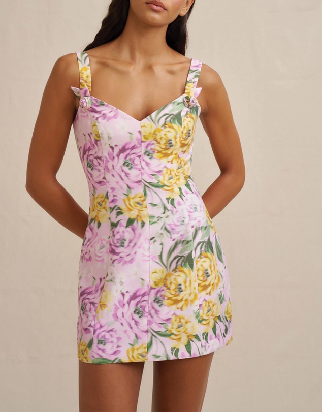 BY JOHNNY. - Christina Panel Mini Dress