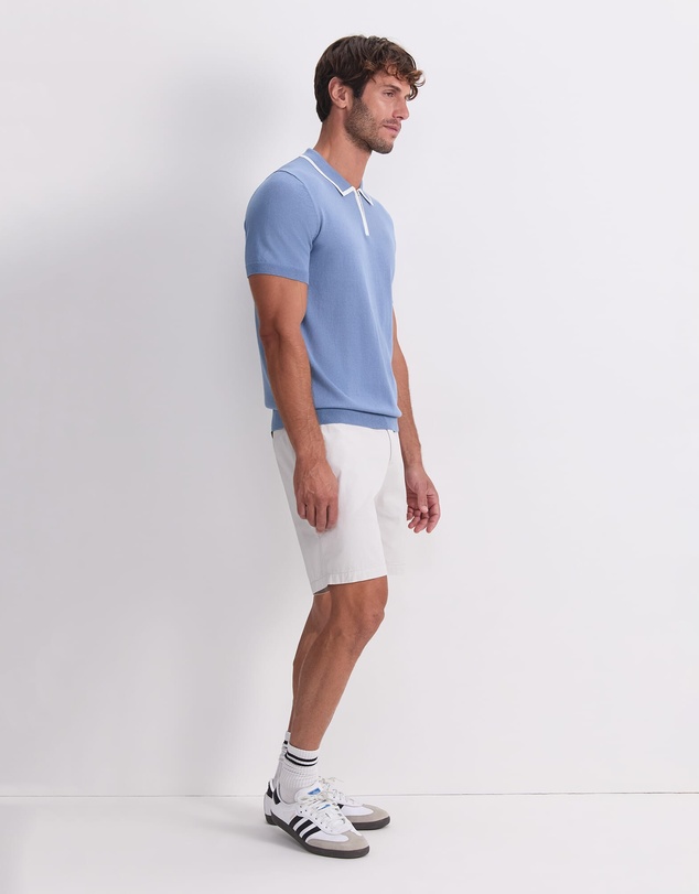 Sportscraft - Brookes 1/4 Zip Knit Polo