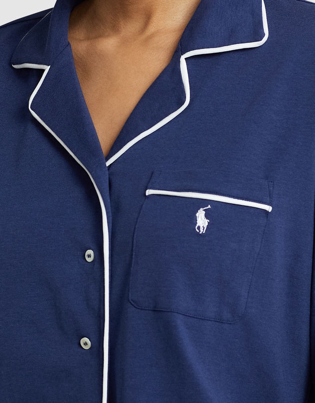 Polo Ralph Lauren - Polo Essentials Long Sleeve Cotton Jersey Pyjama Set
