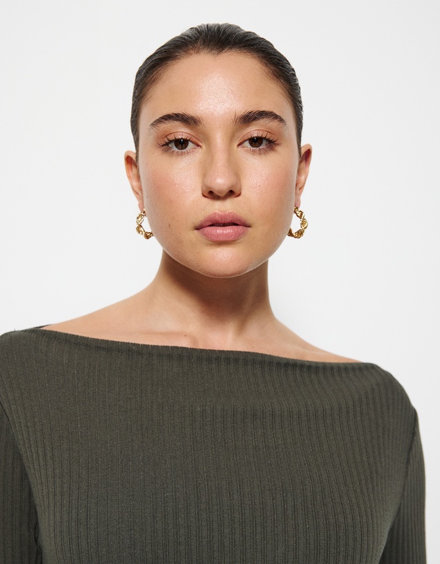 Commonry - Olivia Rib Dress