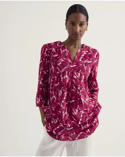 Seasalt - Op Art Organic Cotton Tunic Top