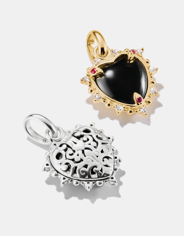 THOMAS SABO - THOMAS SABO Connect Charm Black Vintage Heart