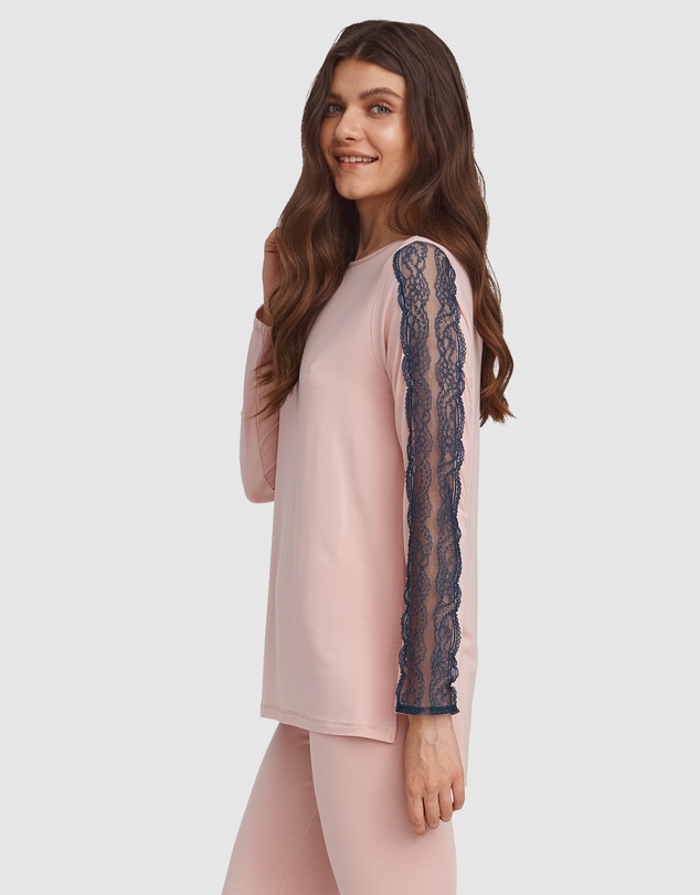 Oh!Zuza - Lace Trim Pyjama Set