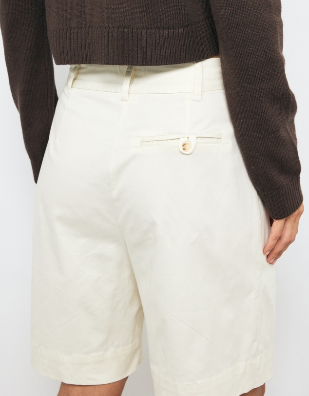 AERE - Dionne Cotton Tailored Shorts