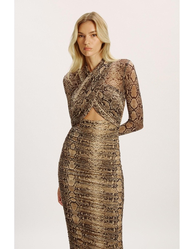 Bardot - Aliyah Printed Midi Dress