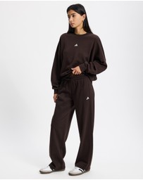 adidas Sportswear - Essentials Small Logo Feel Cozy Open-Hem Pants