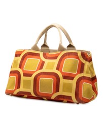 Pre-Loved by Azura Reborn - Pre-Loved Large Printed Canvas Canapa Soho Satchel