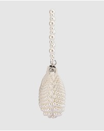 Olga Berg - Pia Pearl Croissant Bag