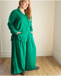 Hope & Harvest - Palazzo Wide Leg Pants