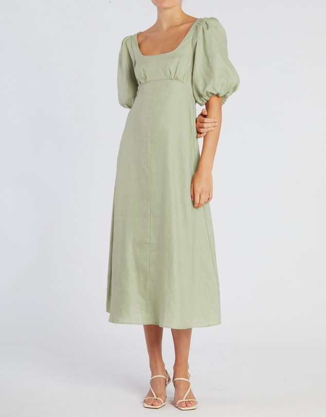 Amelius - Romilly Linen Midi Dress