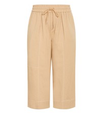 City Chic - Plus size Relaxed Barrel Leg Pant - taupe