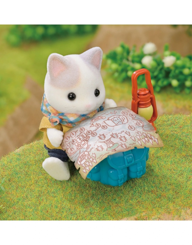 Sylvanian Families - Exciting Exploration Set Latte Cat Brother and Baby