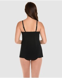 Miraclesuit Swimwear  - Marina Draped Underwired Tankini Top