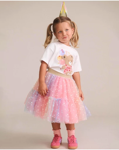 Huxbaby - Bday Huxette Slouchy Tee - Babies-Kids