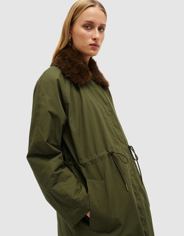 Neuw - Faux Fur Collar Parka