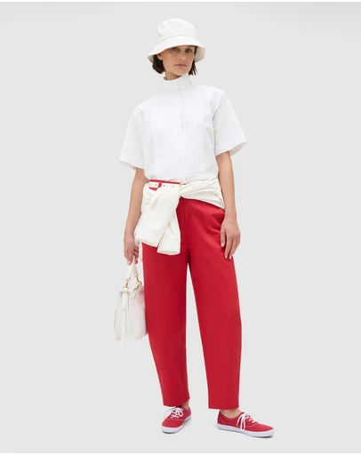 Oroton - Pleat Detail Shirt