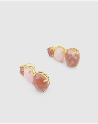 Miz Casa and Co - Cleo Gemstone Studs Earrings