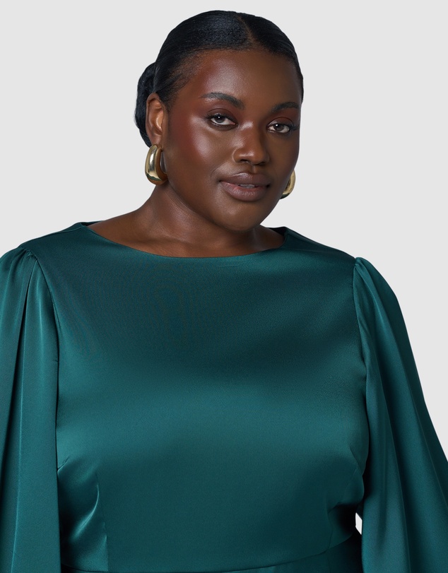 Pink Dusk by Curve Project - Enamoured Maxi Dress