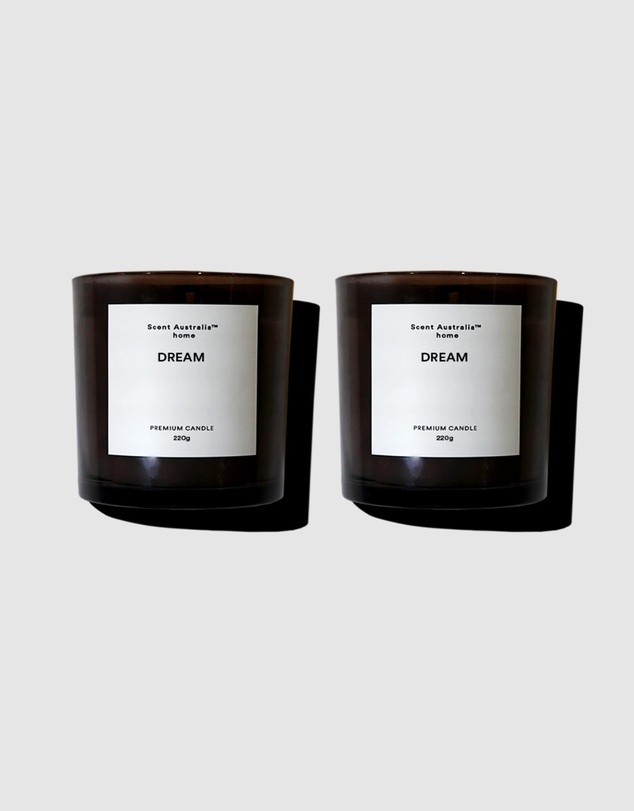 Kirri by Scent Australia Home - Dream Candle (220g) Duo