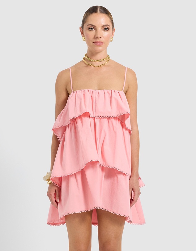 Pasduchas - Stevie Tiered Mini Dress