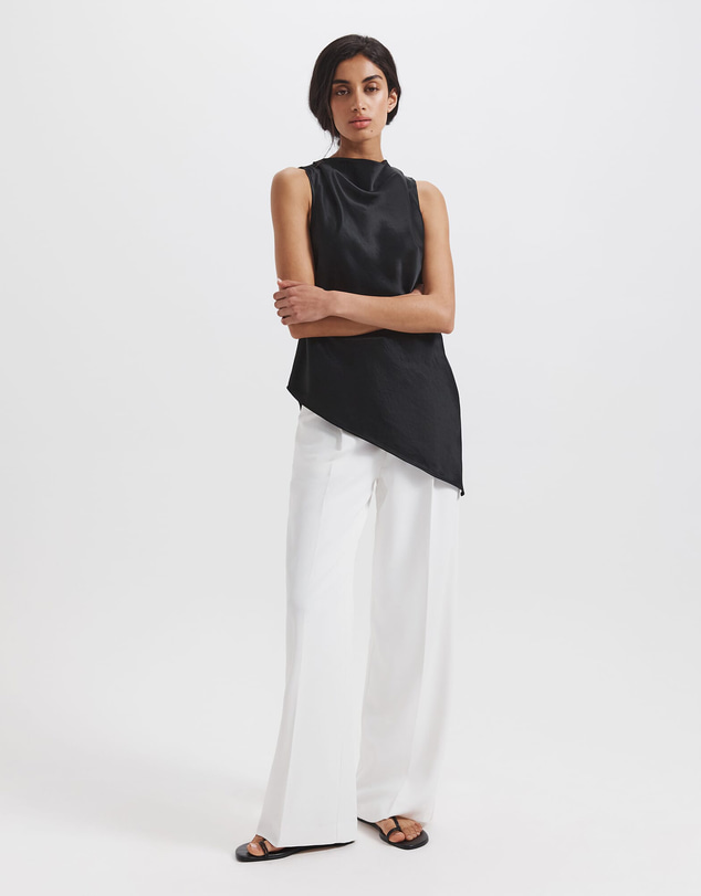SABA - Sallee Asymmetric Tunic Top