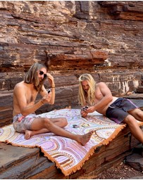 Good Throw Co - The Sun & The Seven Sisters Art Throw Rug