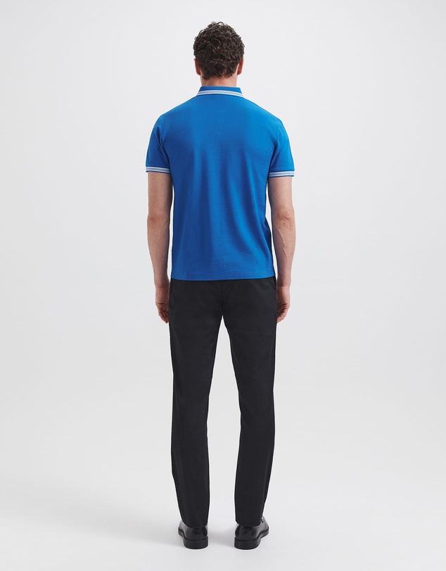 SABA - Andy Tipped Cotton Polo