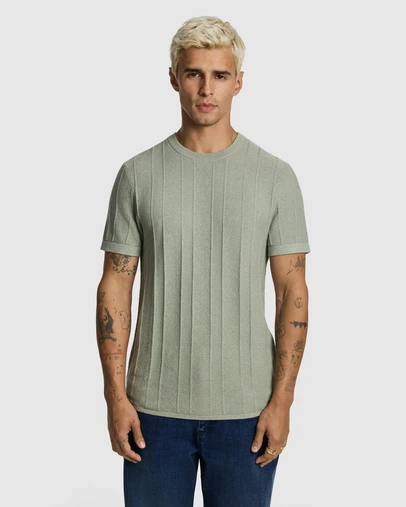 yd. - Ellis Cotton Knitted Tee