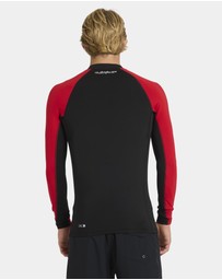 Quiksilver - Mens Everyday Heat Panel Long Sleeve Rash Vest