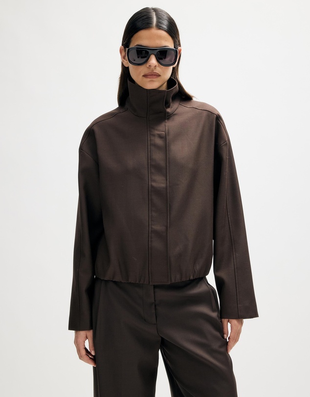 Minima Esenciales - Celia Funnel Neck Jacket