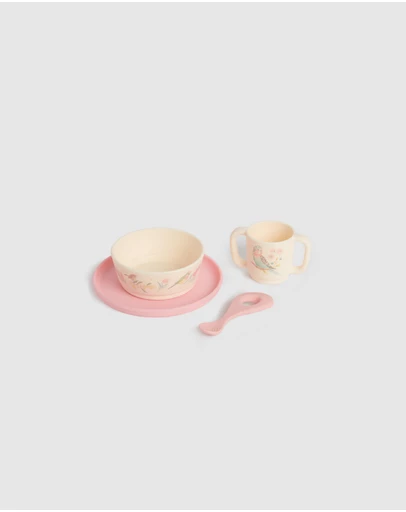 Purebaby - Silicone Feeding Set- Babies