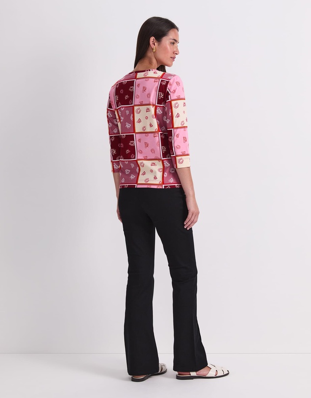 Sportscraft - Horse Print Mercerized Tee