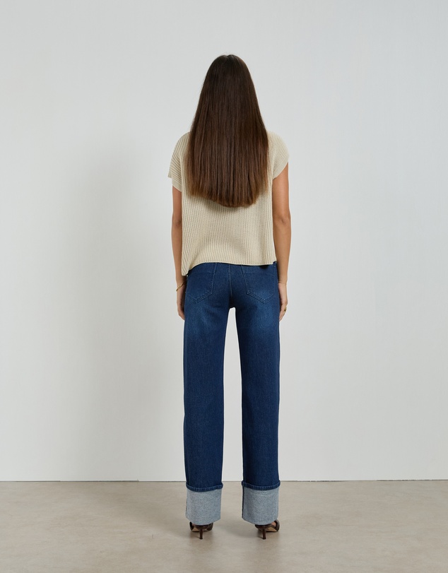 DRICOPER DENIM - Lina Mid Rise Straight Leg Jeans