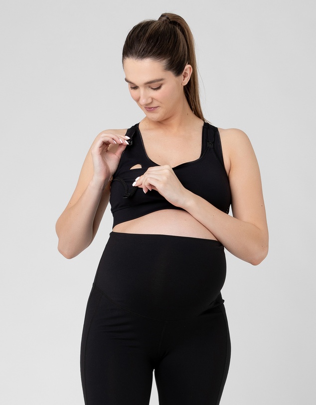 Ripe Maternity - Active Nursing Crop Top