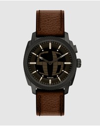 Fossil - Machine Brown Analogue-Digital Watch