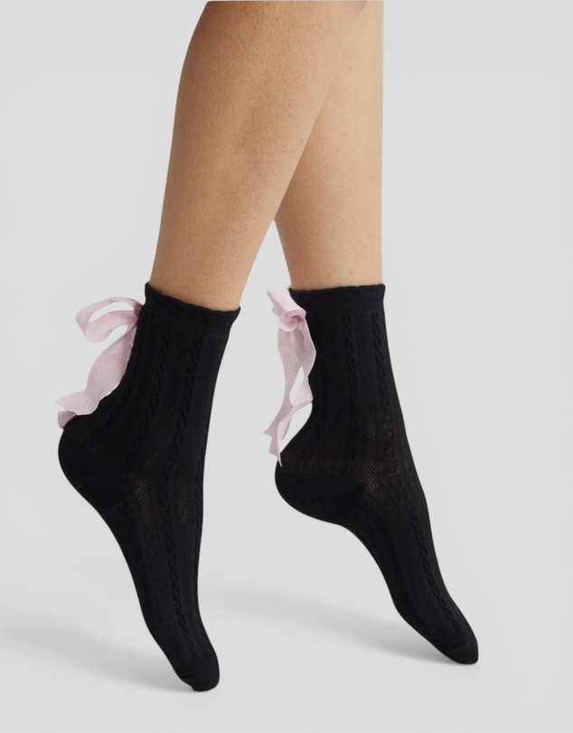 High Heel Jungle - Mel Bow Socks