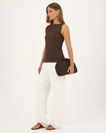 Atmos&Here - Isla Button Through Side Tank Top