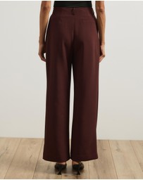 Atmos&Here - Eve Tailored Straight Leg Pants