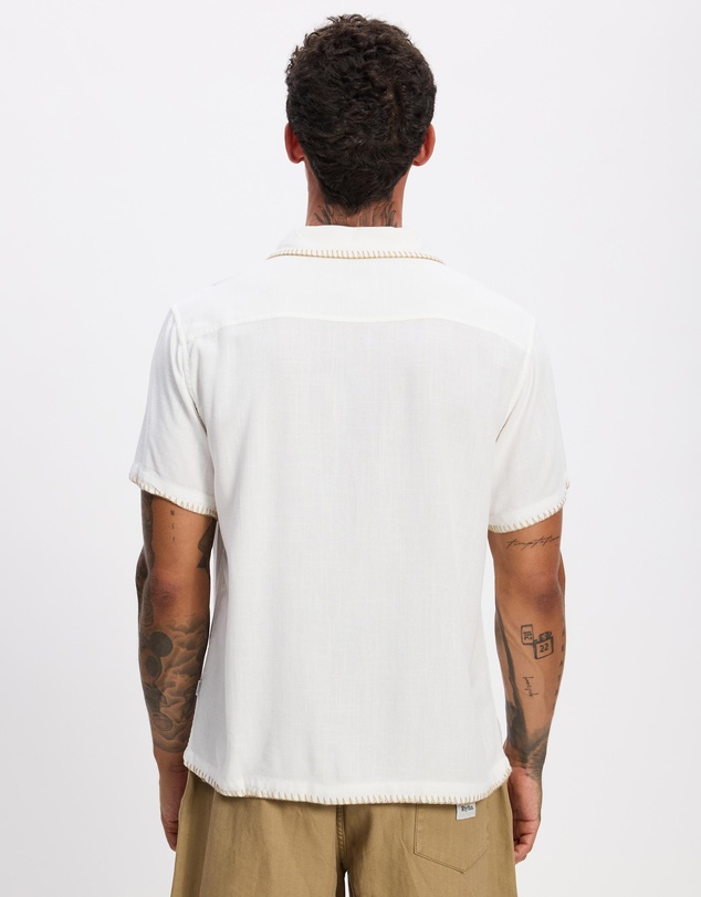 Rhythm - Linen Whip Stitch SS Shirt