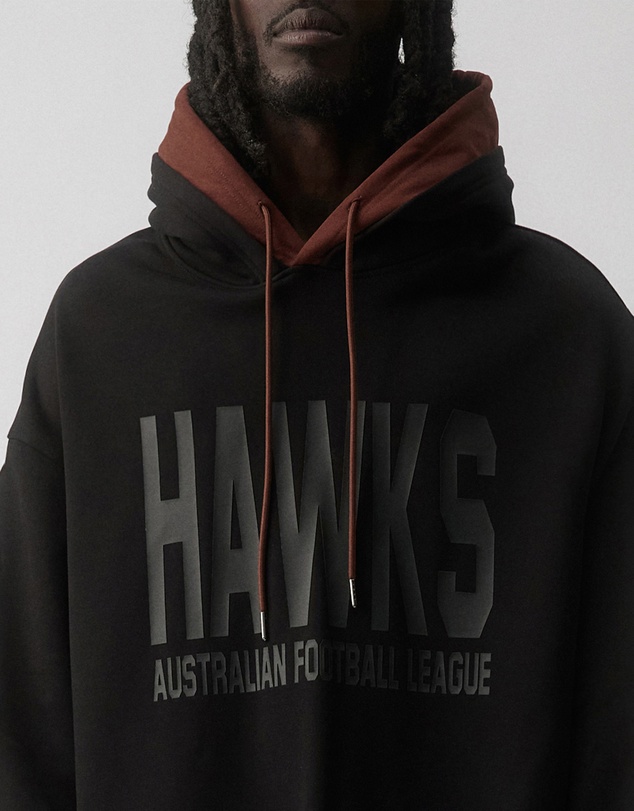Strateas Carlucci x AFL - Hawthorn Hawks Double Hooded Jumper