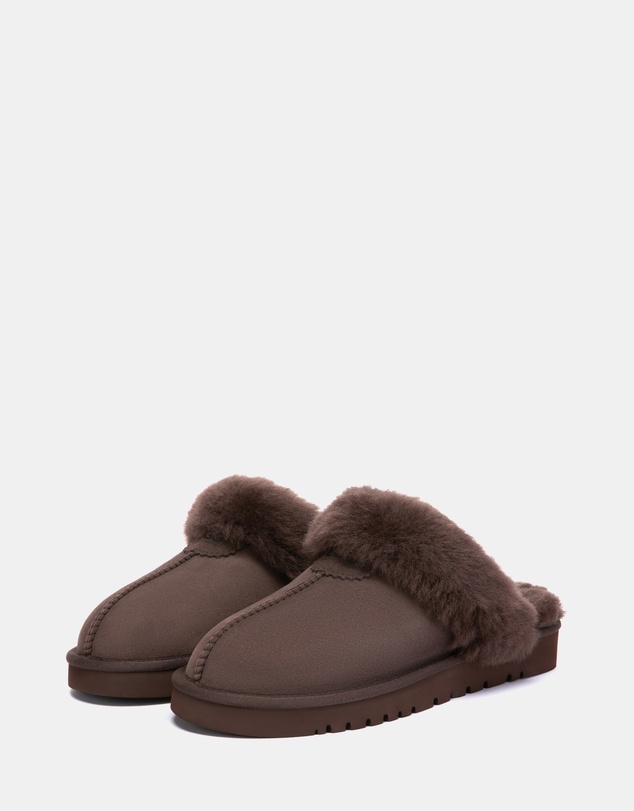 EVERAU - Australian Shepherd Ugg Marden Double Faced Sheepskin Upper House Shoes
