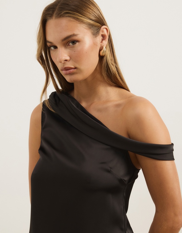 Atmos&Here - Eriselle Off Shoulder Satin Top