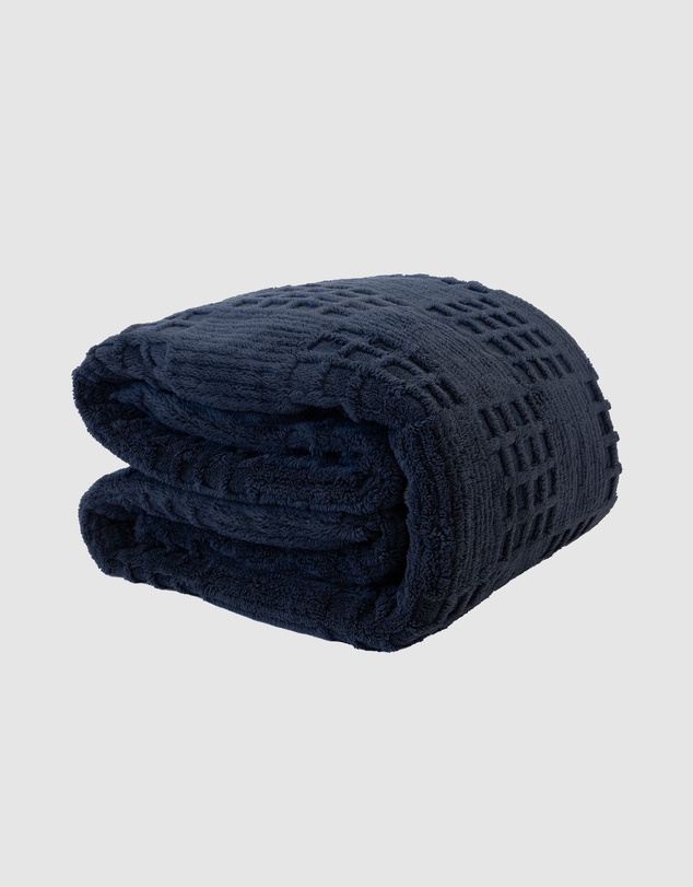 Bambury - Lattice Sherpa Fleece Blanket